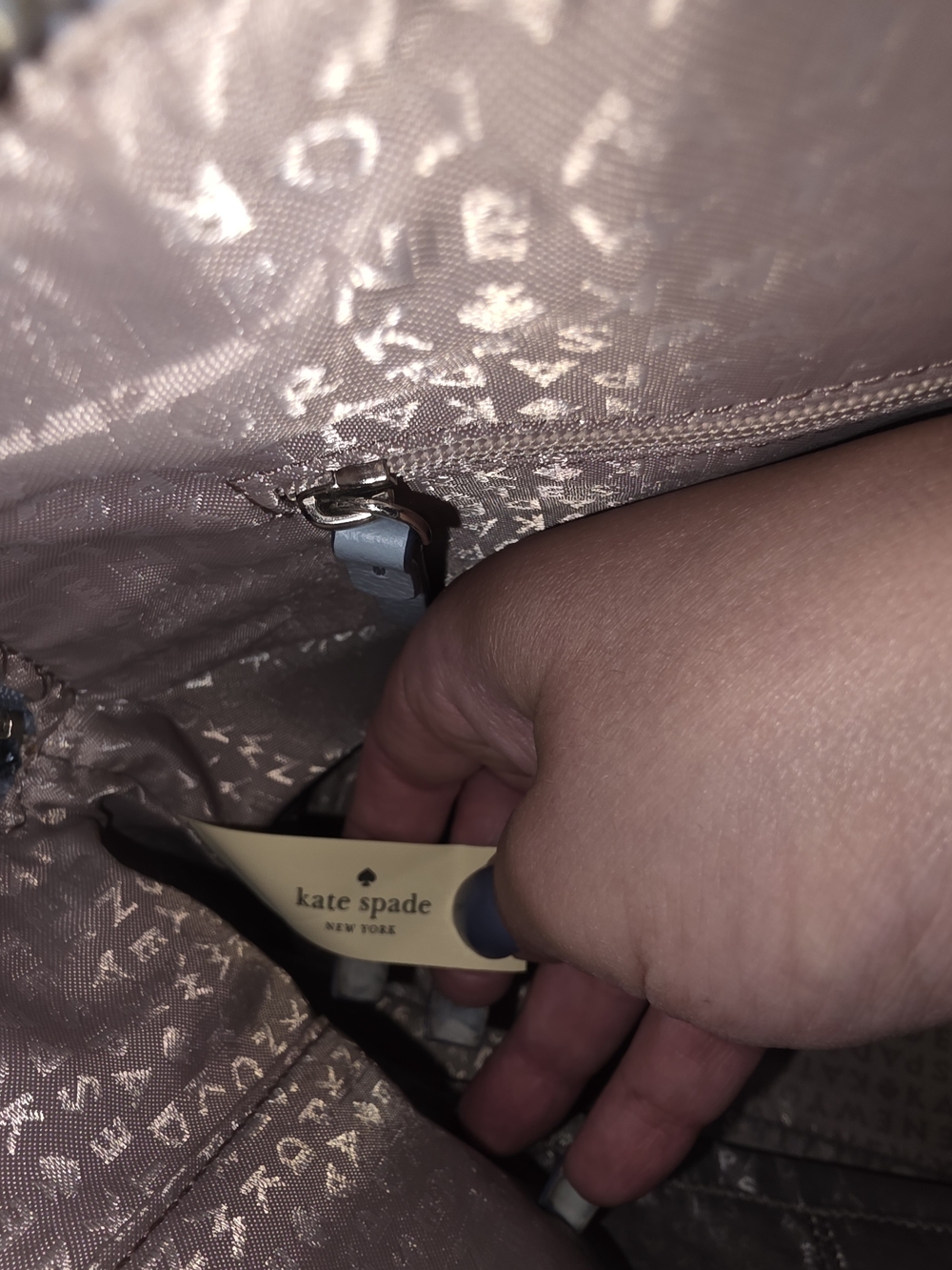 kate spade New York Light Blue Dome Satchel - Picture 8 of 12